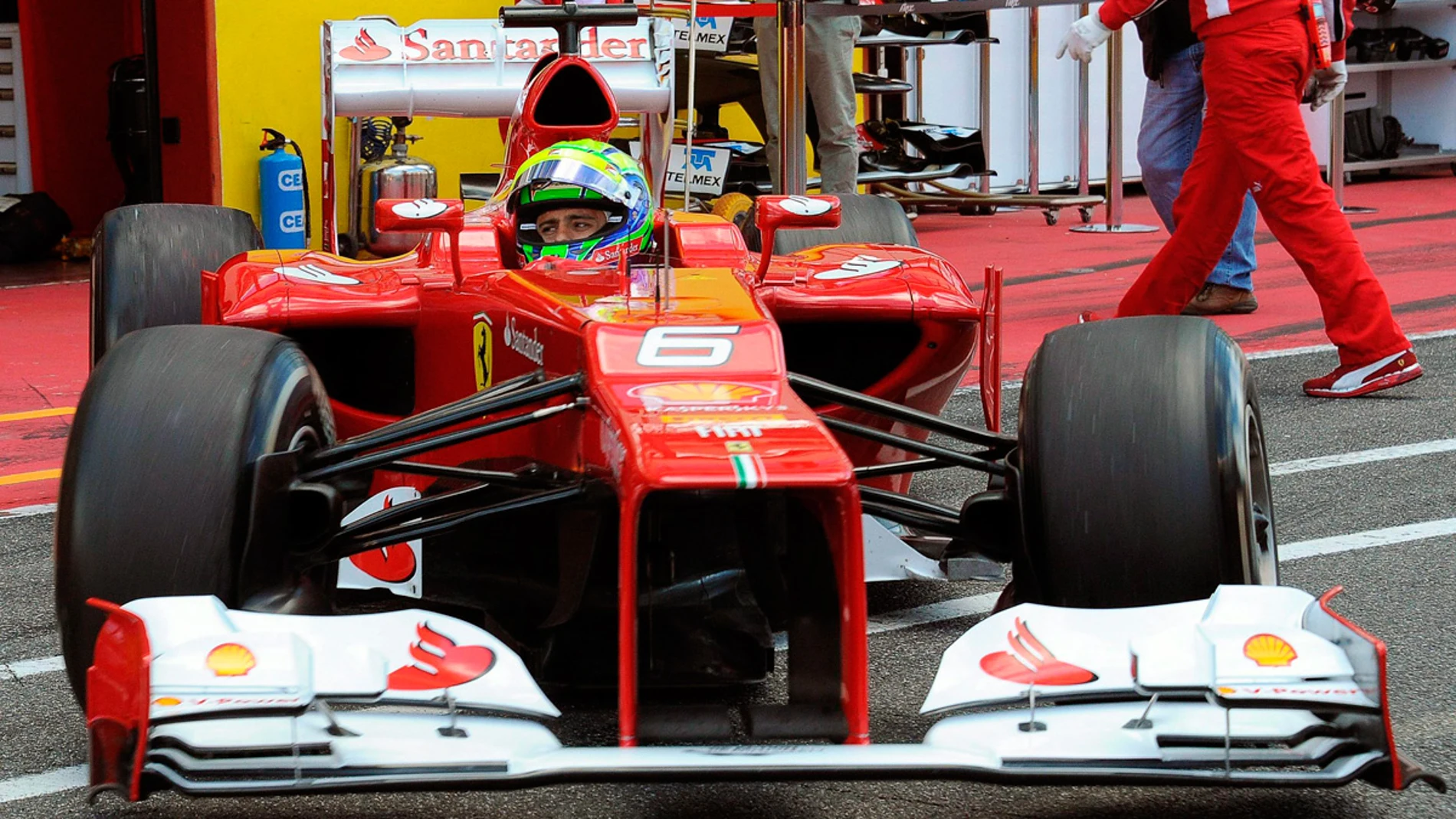 Felipe Massa, en el circuito de Mugello