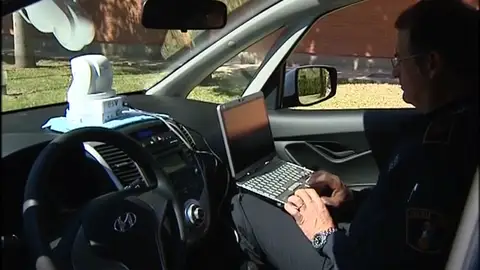 El 'multacar', un radar único El 'multacar', un radar único