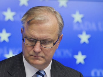 El vicepresidente de la Comisión Europea, Olli Rehn