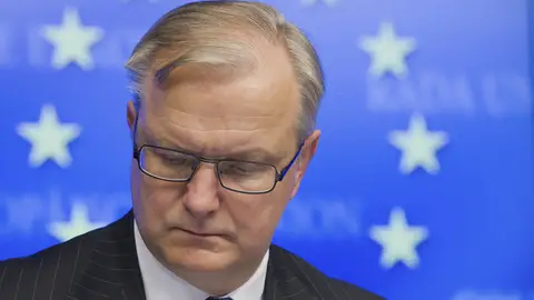 El vicepresidente de la Comisión Europea, Olli Rehn El vicepresidente de la Comisión Europea, Olli Rehn
