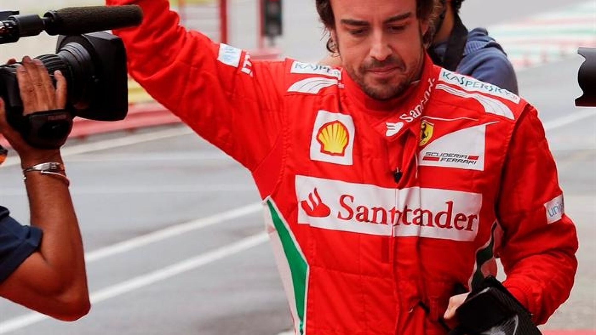 Fernando Alonso en los test de Mugello