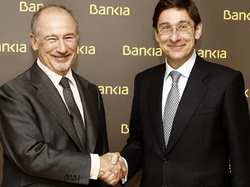 Rato y Goirigolzarri, en el traspaso de poderes Rato y Goirigolzarri, en el traspaso de poderes