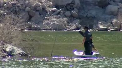 Buscan a un turista danés perdido en la presa de Soria