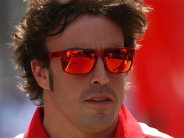 Fernando Alonso en Montmeló