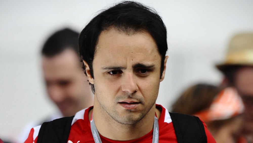 Felipe Massa tras la carrera de Montmeló