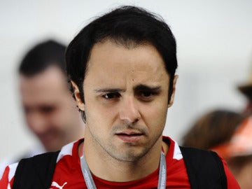 Felipe Massa tras la carrera de Montmeló