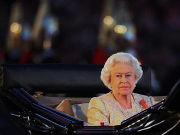 La reina Isabel II de Inglaterra