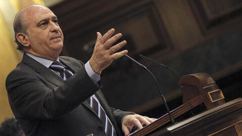 El ministro de Interior, Fern&aacute;ndez D&iacute;az, en el Congreso