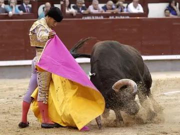 Iván Fandiño en la 7º de la feria de San Isidro Iván Fandiño en la 7º de la feria de San Isidro