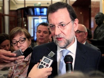 Mariano Rajoy, en el Congreso