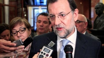 Mariano Rajoy, en el Congreso