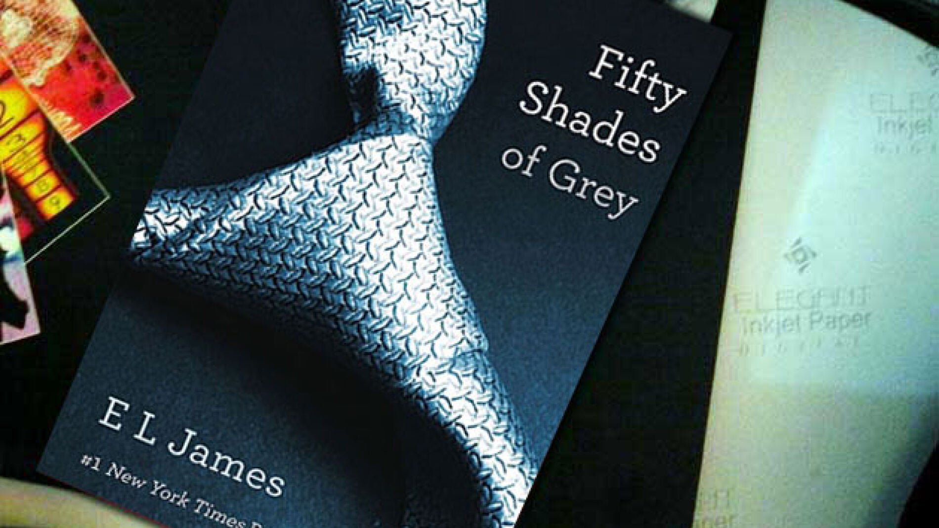  Portada de 'Fifty shades of Grey'