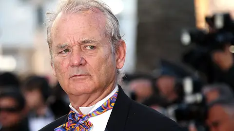 Bill Murray también quiso ser original en la alfombra roja Bill Murray también quiso ser original en la alfombra roja