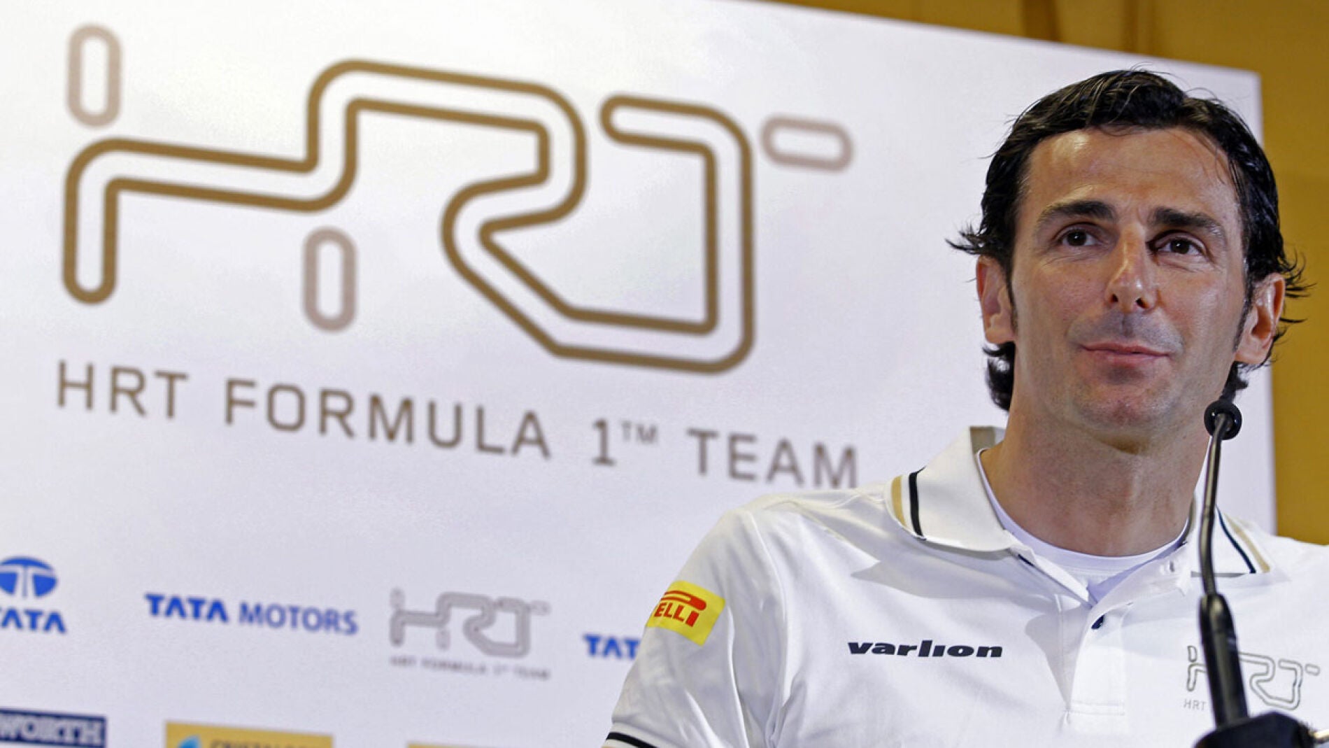 Pedro de la Rosa, piloto de HRT