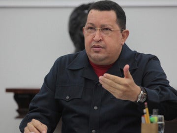 Hugo Chávez, tras su vuelta de Cuba