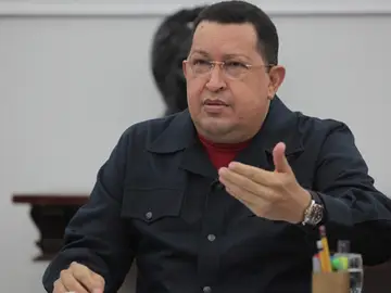 Hugo Chávez, tras su vuelta de Cuba Hugo Chávez, tras su vuelta de Cuba