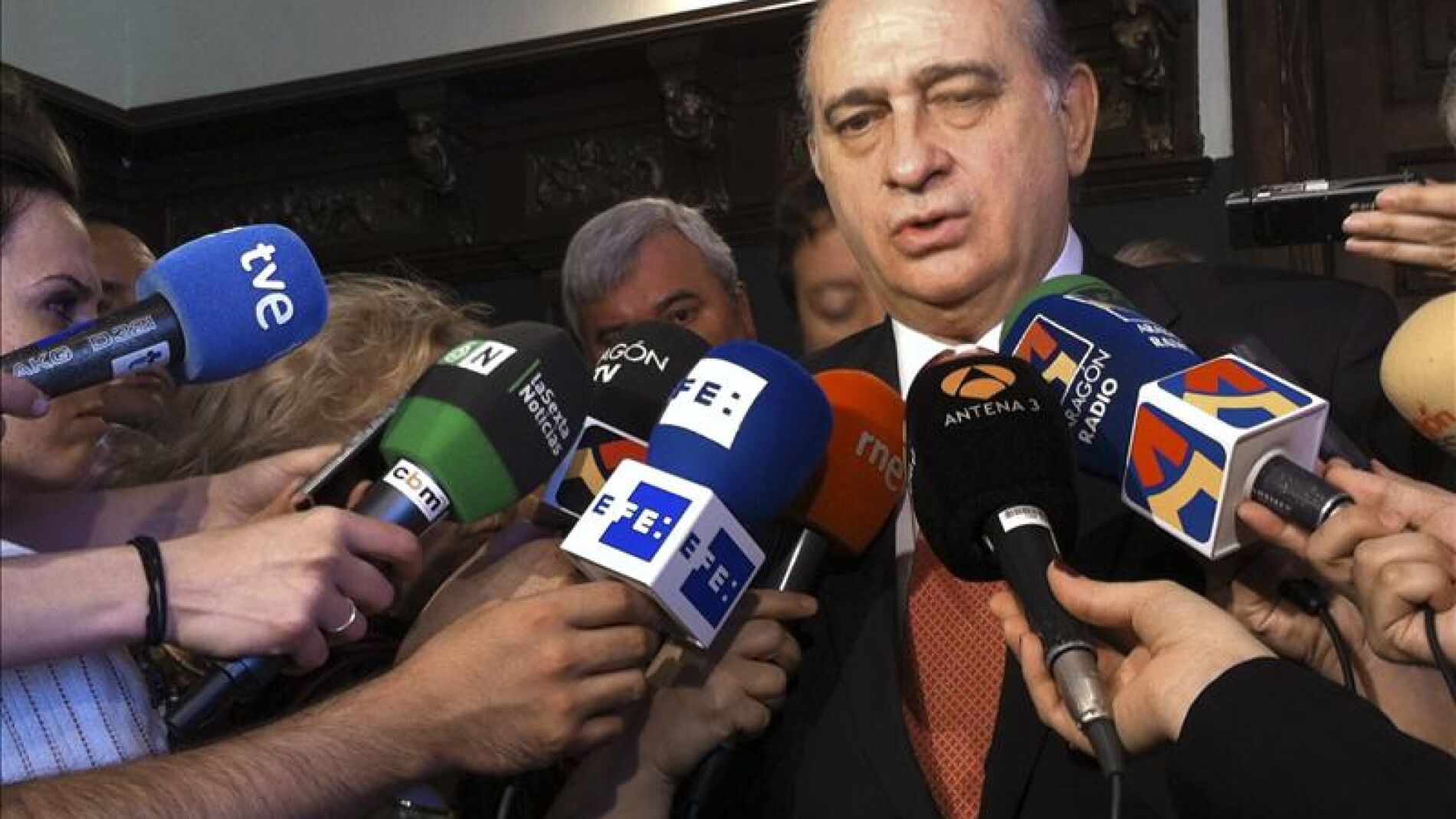 Jorge Fern&aacute;ndez D&iacute;az, ministro de Interior