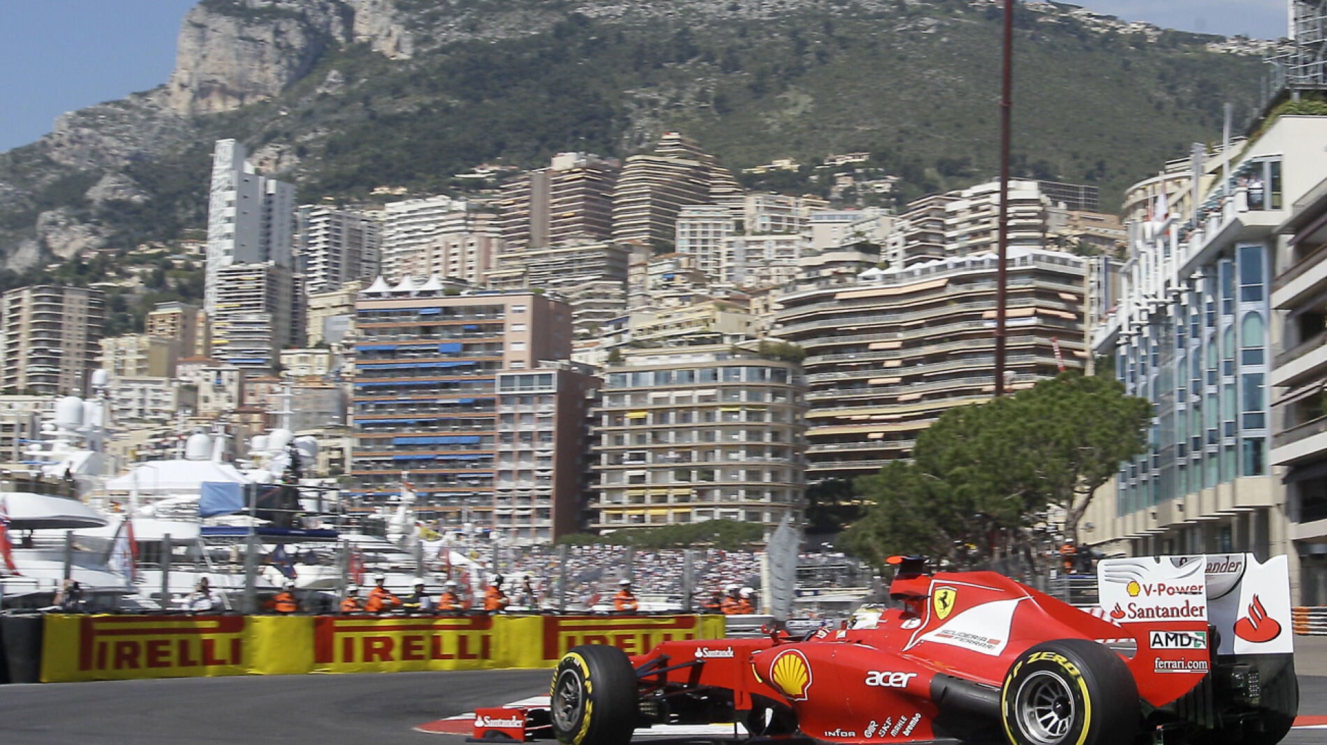 Fernando Alonso en Montecarlo