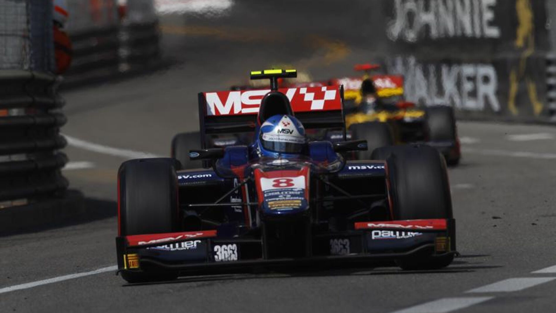 Joylon Palmer en las GP2 Series de M&oacute;naco