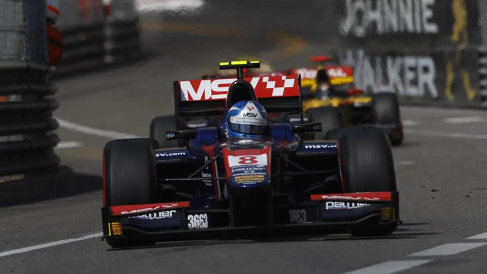 Joylon Palmer en las GP2 Series de Mónaco