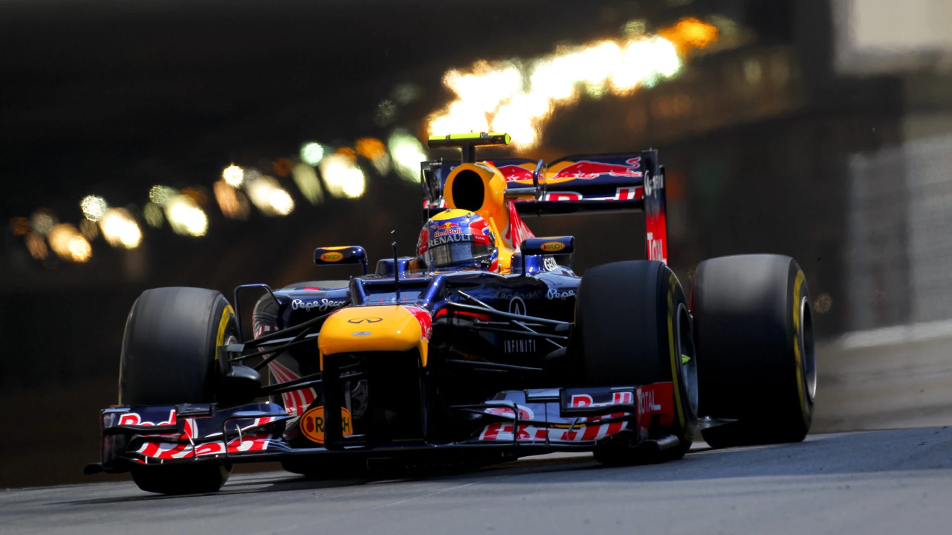 Webber rueda en Montecarlo