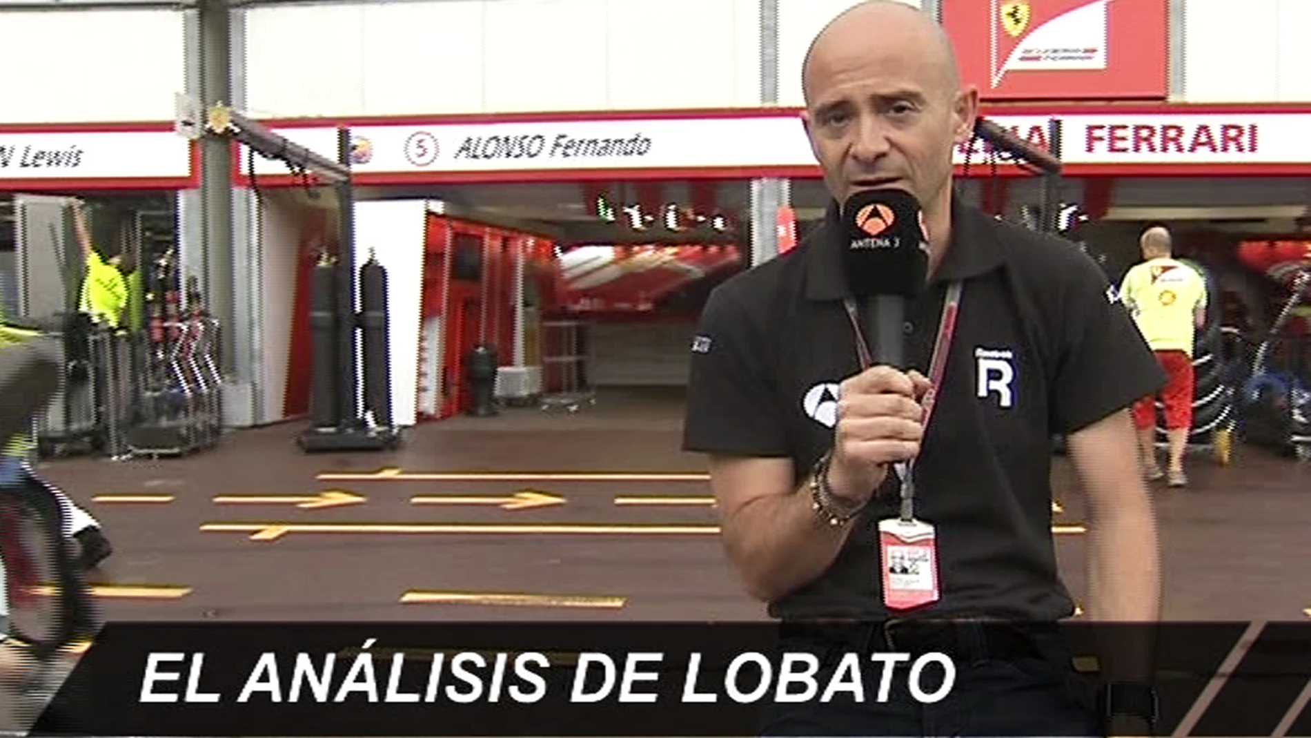 Antonio Lobato en el GP de Mónaco