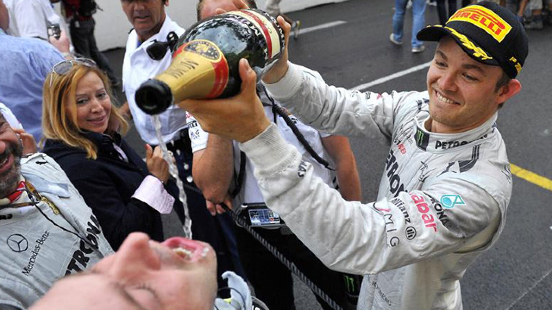 Nico Rosberg, tras acabar segundo el GP de M&oacute;naco