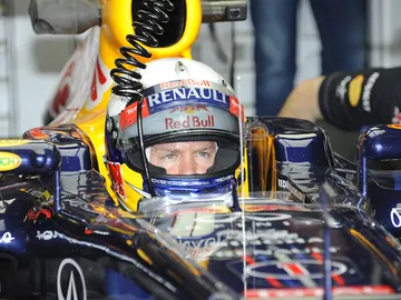 Vettel en los primeros Libres Vettel en los primeros Libres