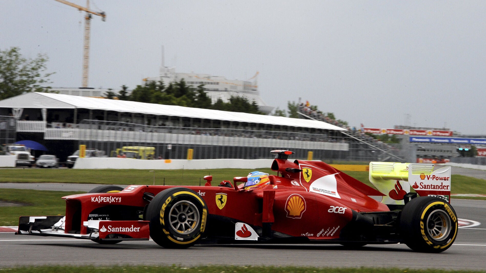 Fernando Alonso en Canad&aacute;