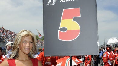 Las chicas del paddock de Canadá