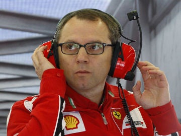 Stefano Domenicali, jefe del equipo Ferrari 