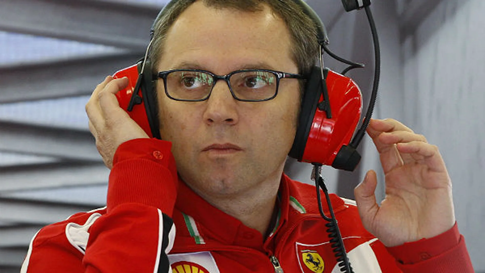 Stefano Domenicali, jefe del equipo Ferrari 