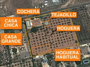 Mapa de Las Quemadillas Mapa de Las Quemadillas