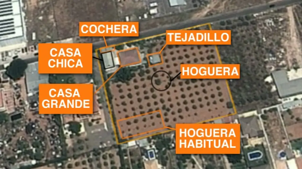 El mapa de las Quemadillas según Ruth Ortíz