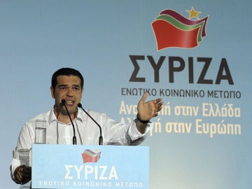 El líder de Syriza, Alexis Tsipras