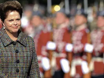La presidenta de Brasil, Dilma Rousseff La presidenta de Brasil, Dilma Rousseff