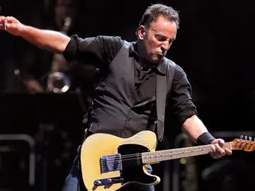 Bruce Springsteen en su concierto en Madrid Bruce Springsteen en su concierto en Madrid