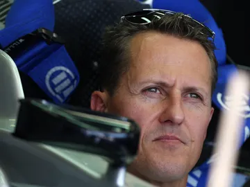 Michael Schumacher en Valencia Michael Schumacher en Valencia