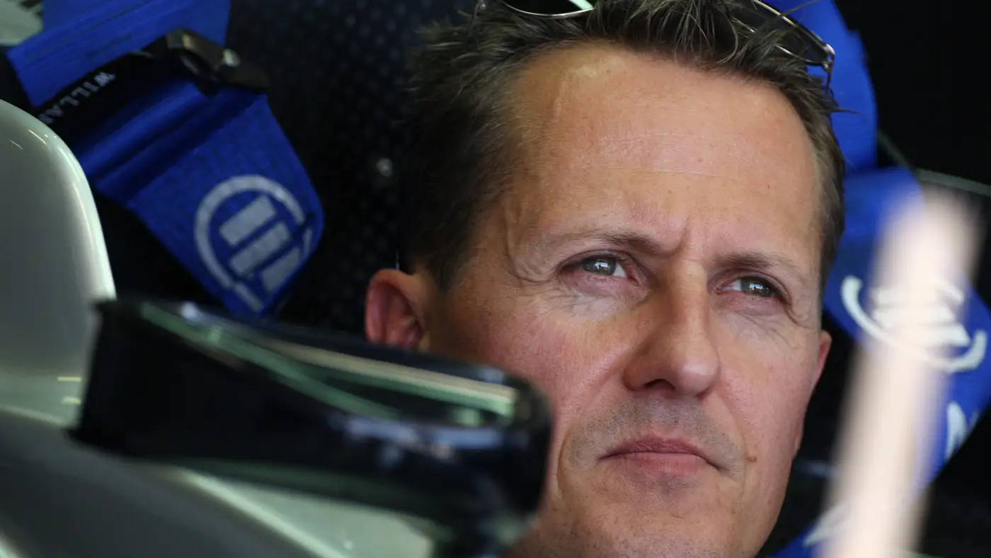 Michael Schumacher en Valencia Michael Schumacher en Valencia