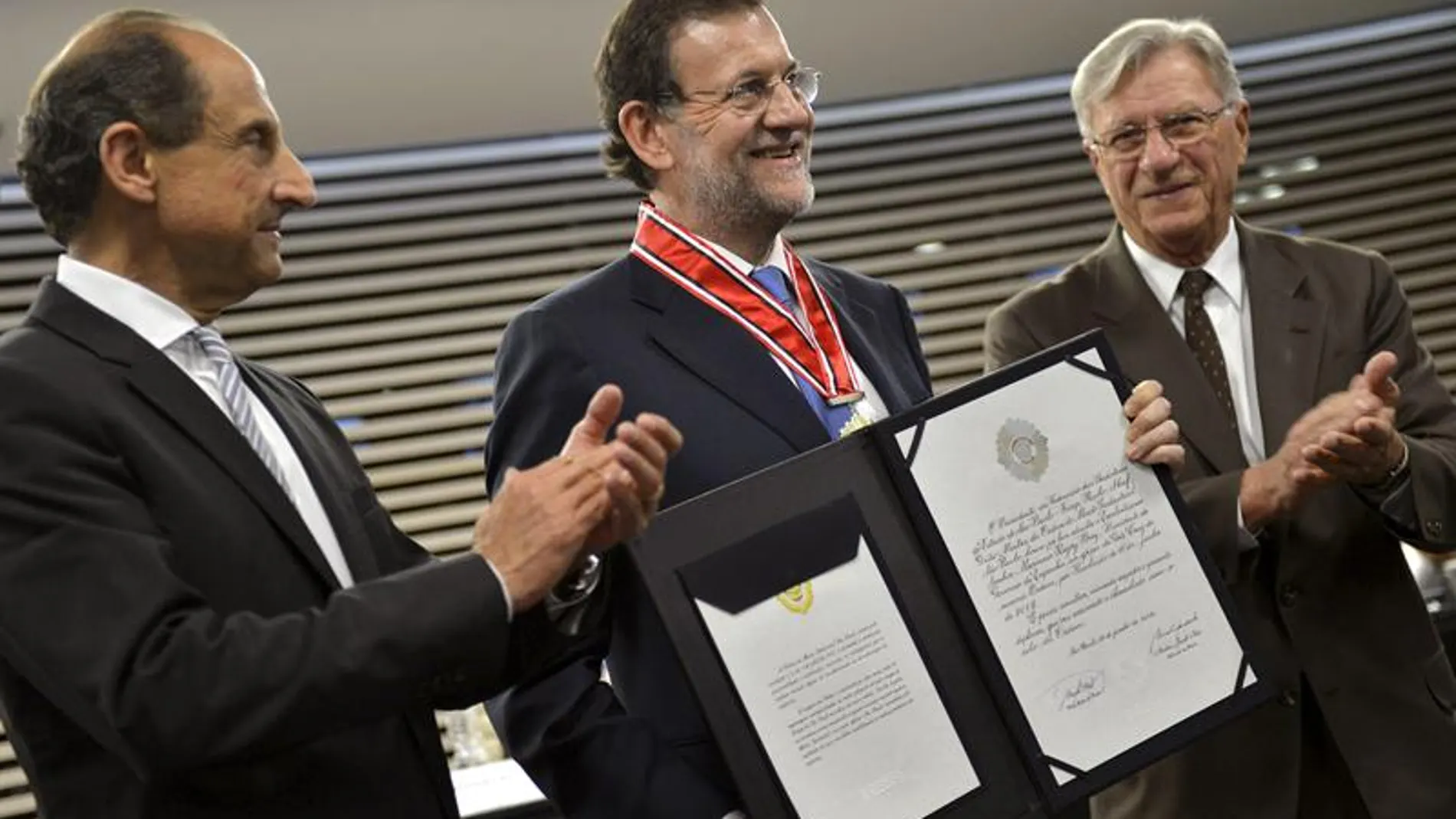 Rajoy en el Palacio de la Moncloa Rajoy en el Palacio de la Moncloa