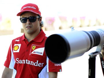 Felipe Massa en Valencia