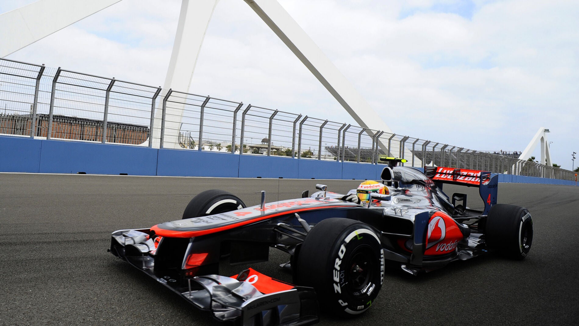 Hamilton en el GP de Europa