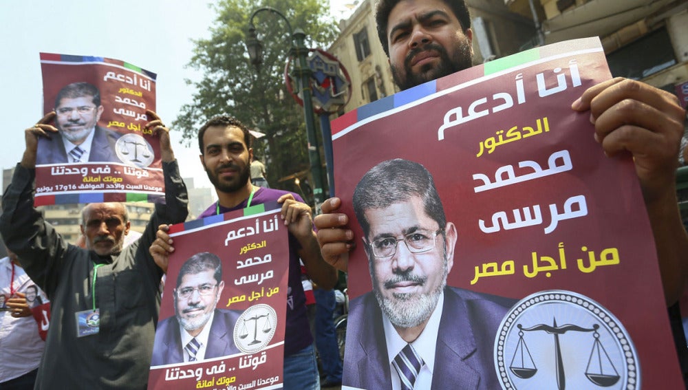 Carteles electorales de Mohamed Morsi