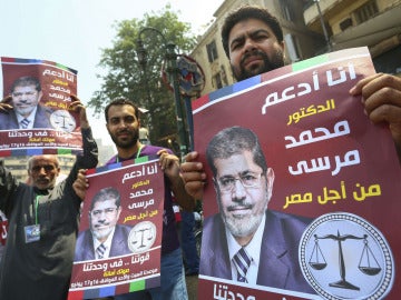 Carteles electorales de Mohamed Morsi