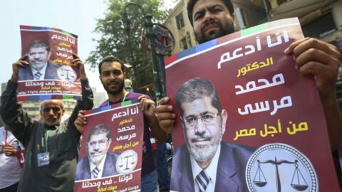 Carteles electorales de Mohamed Morsi