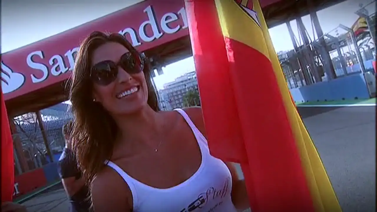El casting para ser una chica del paddock