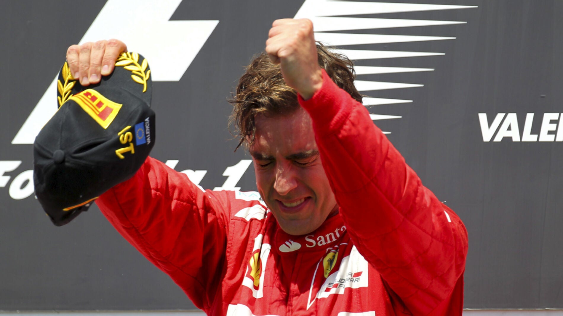 Fernando no pudo contener la emoci&oacute;n