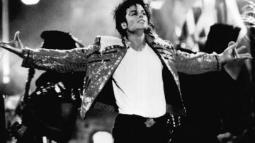 Michael Jackson durante una de sus actuaciones