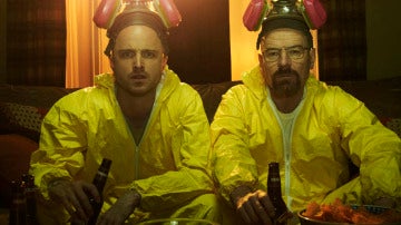 Aaron Paul y Bryan Cranston