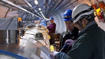 Trabjadores del CERN